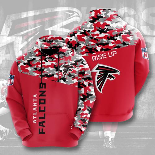 Sports Team Nfl Atlanta Falcons Sport All Over Printed Hoodie Cool Gear For Fans 0