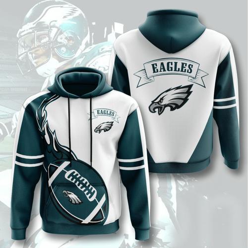 Sports Team Philadelphia Eagles Hoodie 3D 0