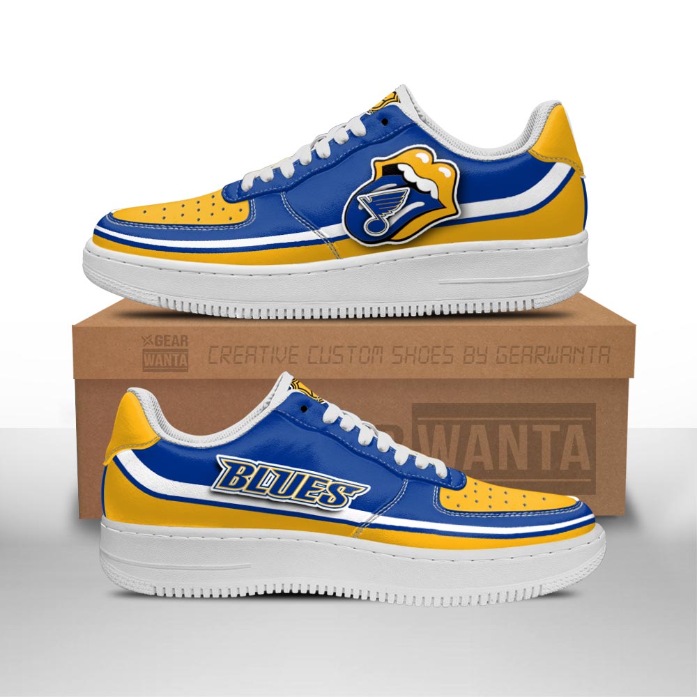 St Louis Blues Sneakers Custom Force Shoes Sexy Lips For Fans 1 GearWanta