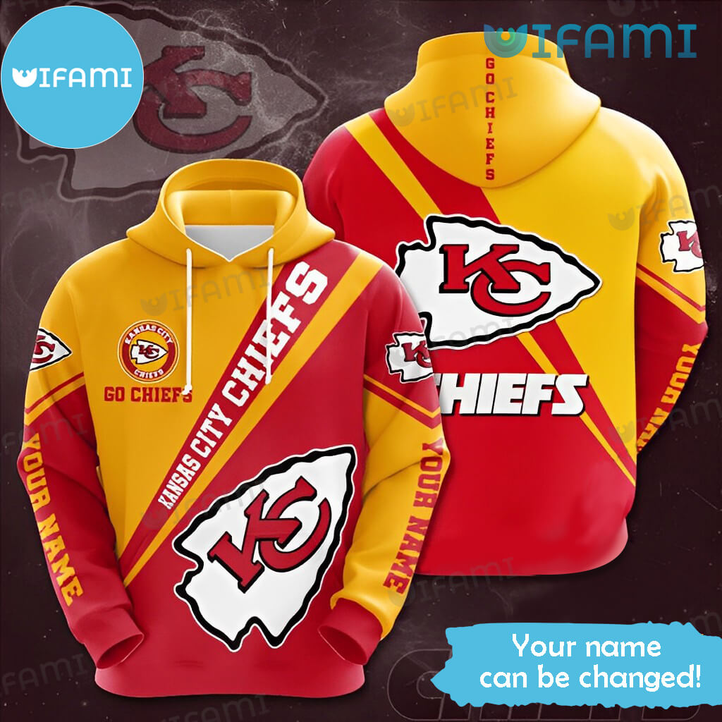 Stand Out in Style with a Kansas City Hoodie 3D Go Chiefs Custom Name 0