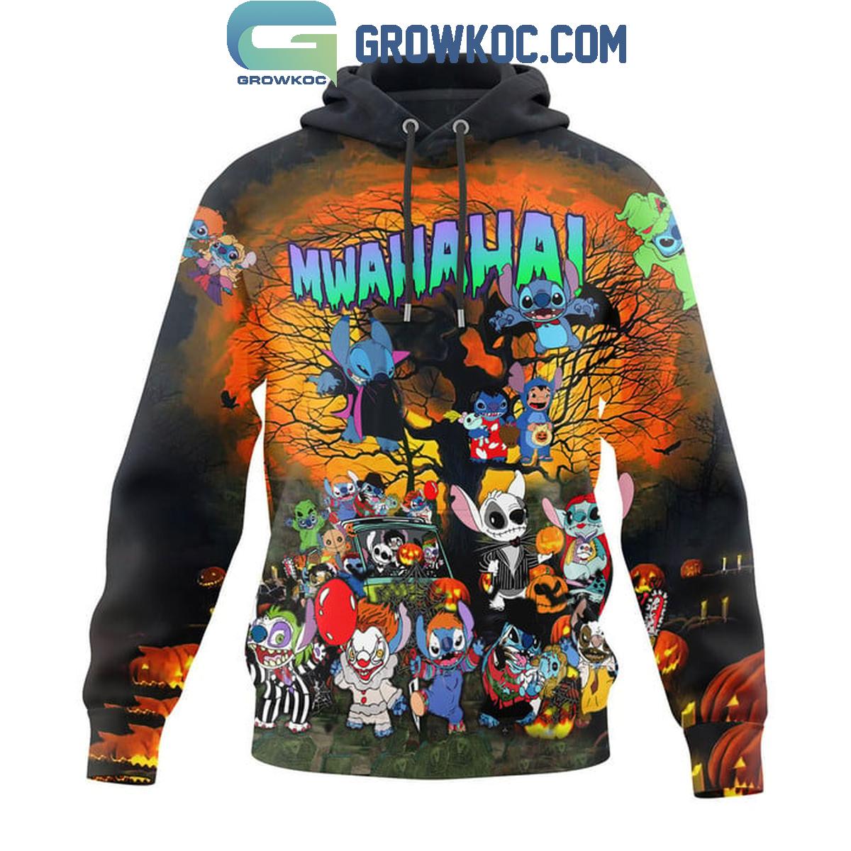 Stitch Mwahaha Fan Celebration Halloween Hoodie Shirts 1 JamO5