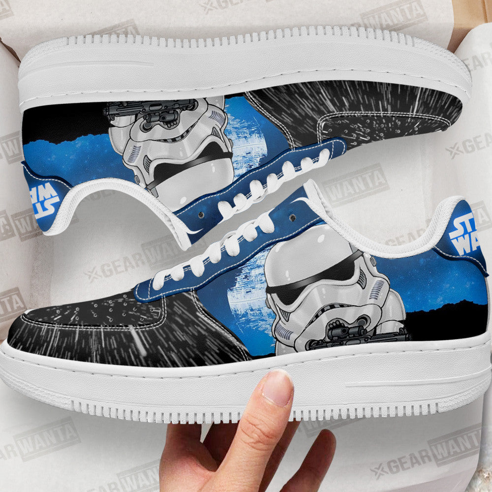 Stormtrooper Air Sneakers Custom Star Wars Shoes 1 GearWanta