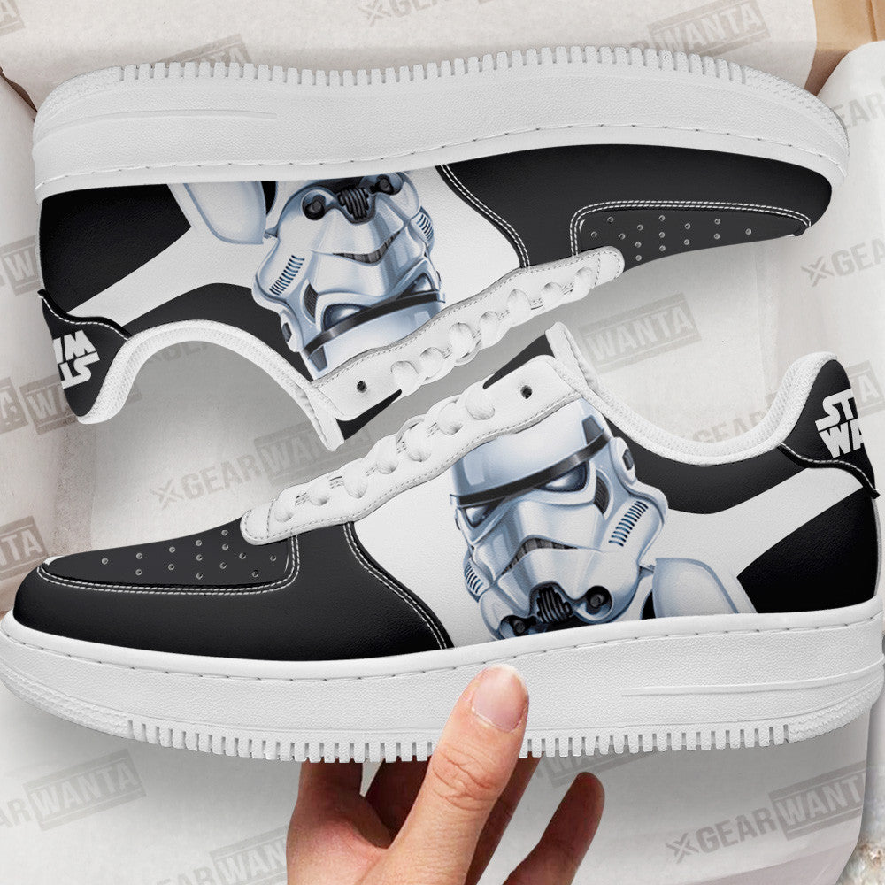 Stormtrooper Costume Air Sneakers Custom Star Wars Shoes 1 GearWanta