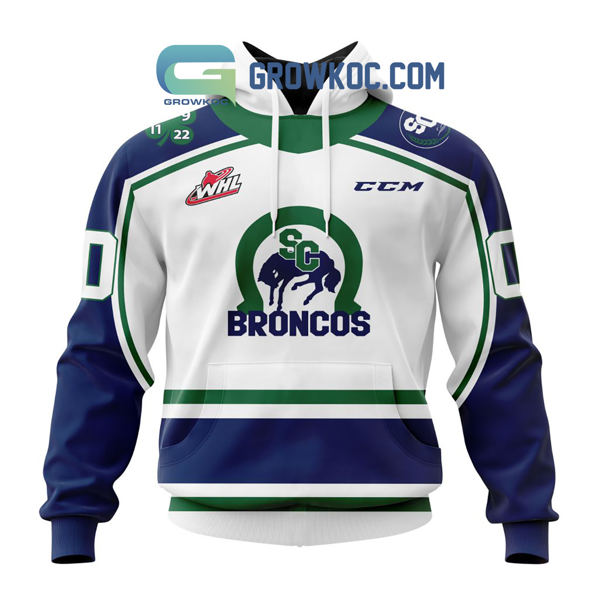 Swift Current Broncos Away Jersey Personalized Hoodie Shirts2B1 z87d0