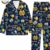 TRENDING God Country Notre Dame Fighting Irish Icon Design Blue Pijamas Set 39a2e6 0