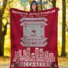 Tampa Bay Buccaneers Raymond James Stadium Fleece Blanket Quilt2B1 KFzxJ