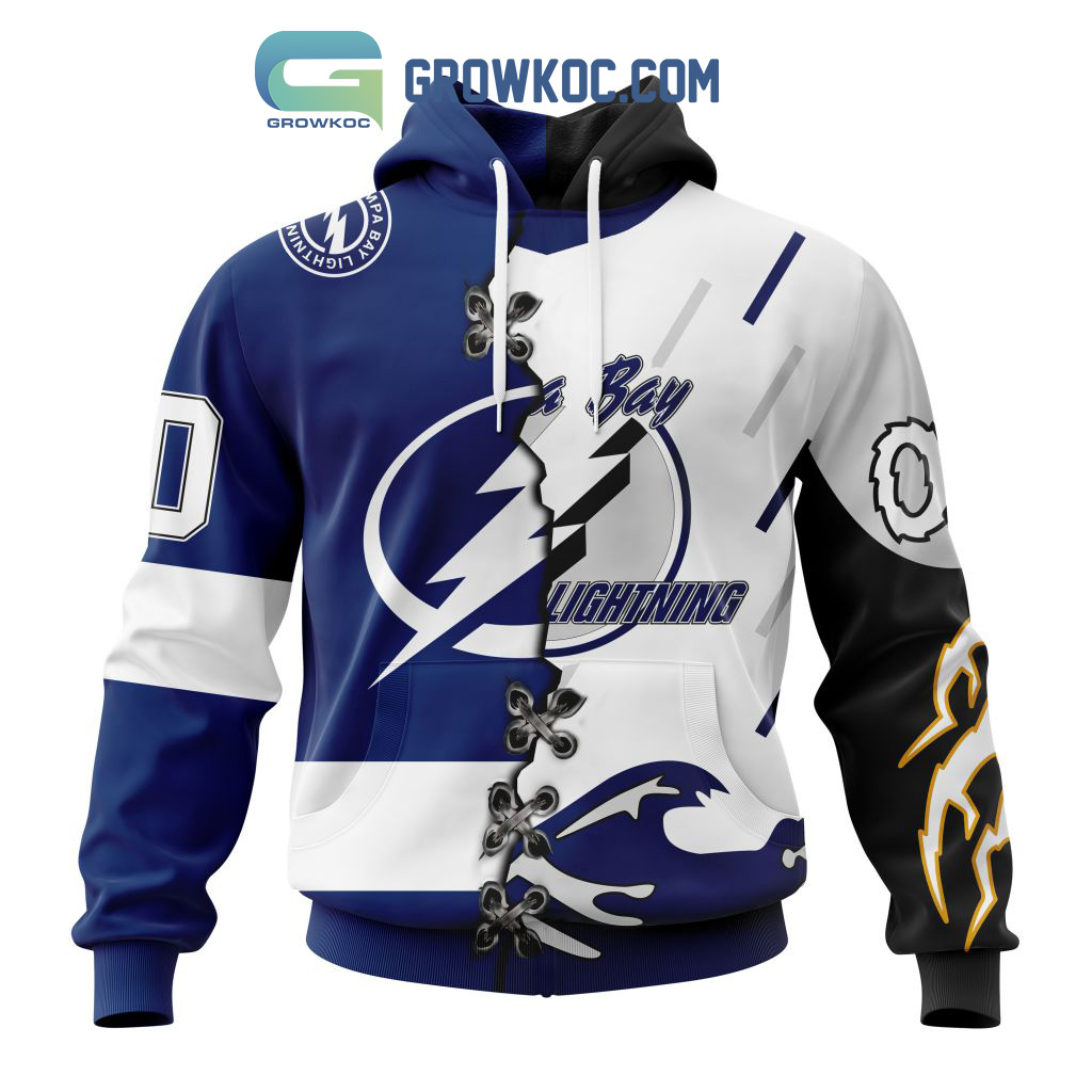 Tampa Bay Lightning Mix Reverse Retro Personalized Hoodie Shirts2B1 HQtlq