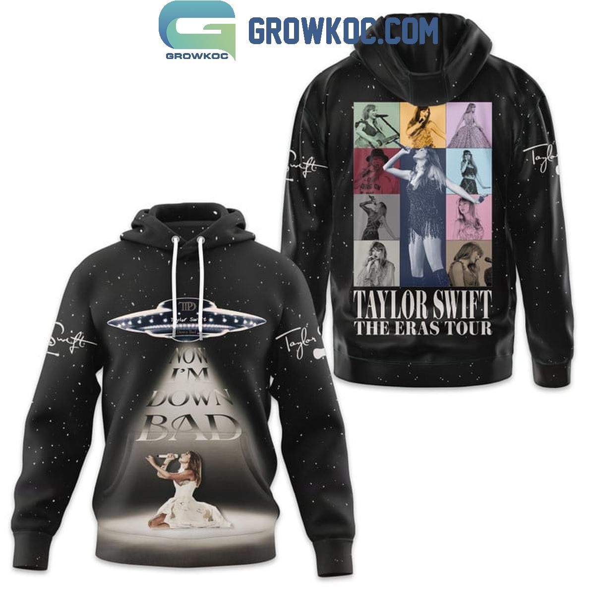 Taylor Swift Now Im Down Bad Crying In The Eras Tour Hoodie T Shirt 1 jn1fm