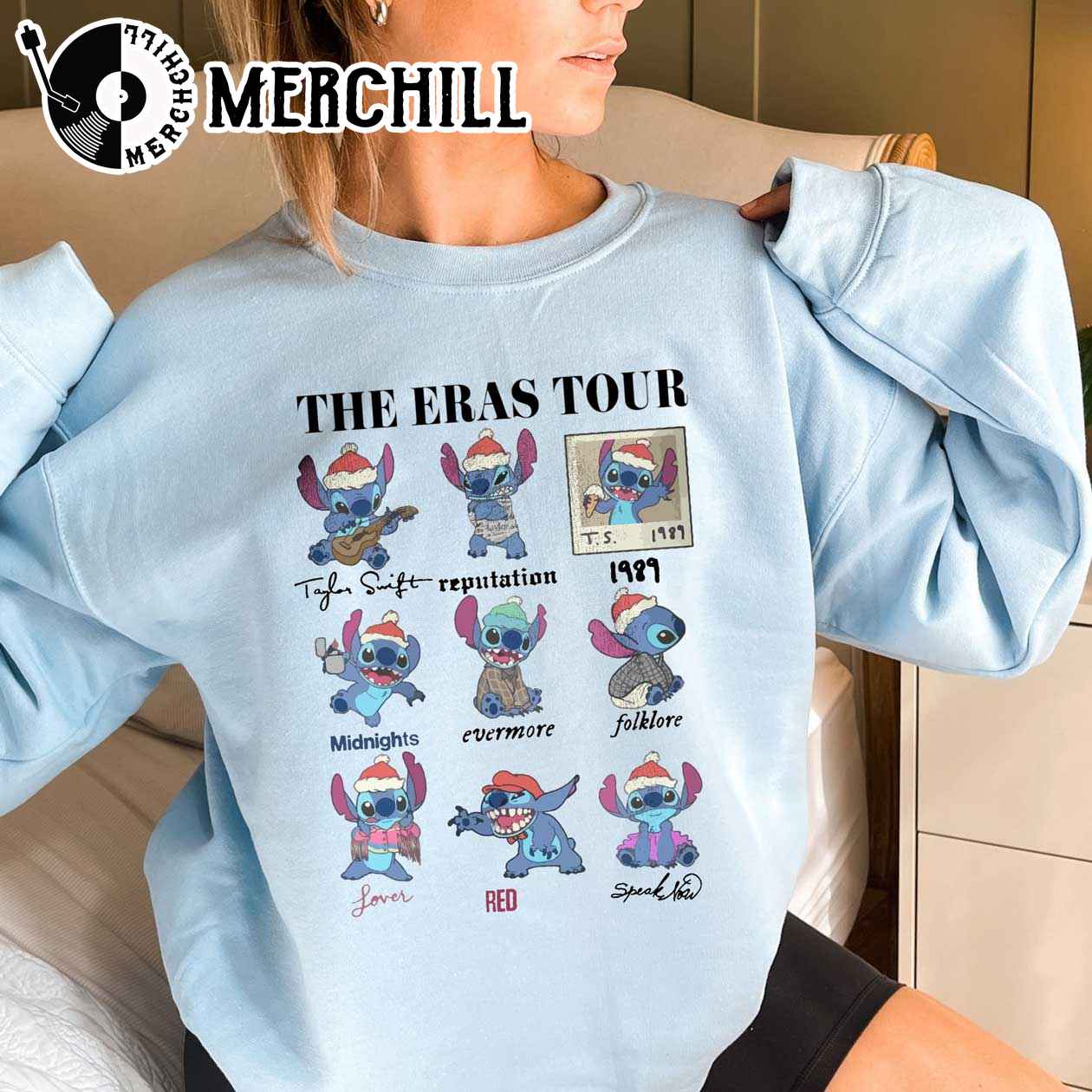 Taylor Swift The Stitch Tour Sweatshirt Disney Swiftie Shirt