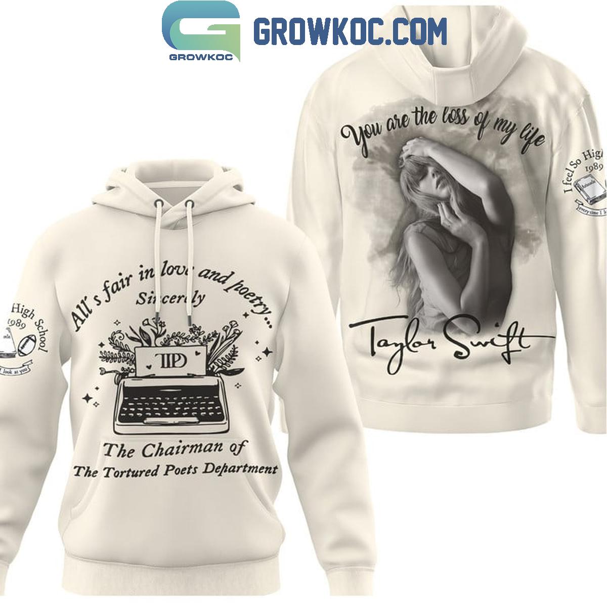 Taylor Swift You Are The Loss Of My Life The Tortured Poets Department Hoodie T Shirt 1 1VwjM