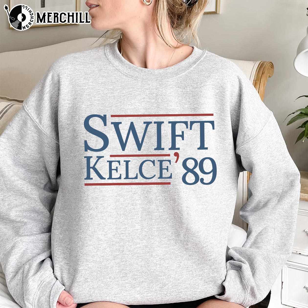 Taylor Swift and Travis Kelce T Shirt Kansas City Football Sweatshirt 2