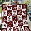 Texas A M Aggies NCAA Mickey Disney Fleece Blanket Quilt2B1 S7GTq