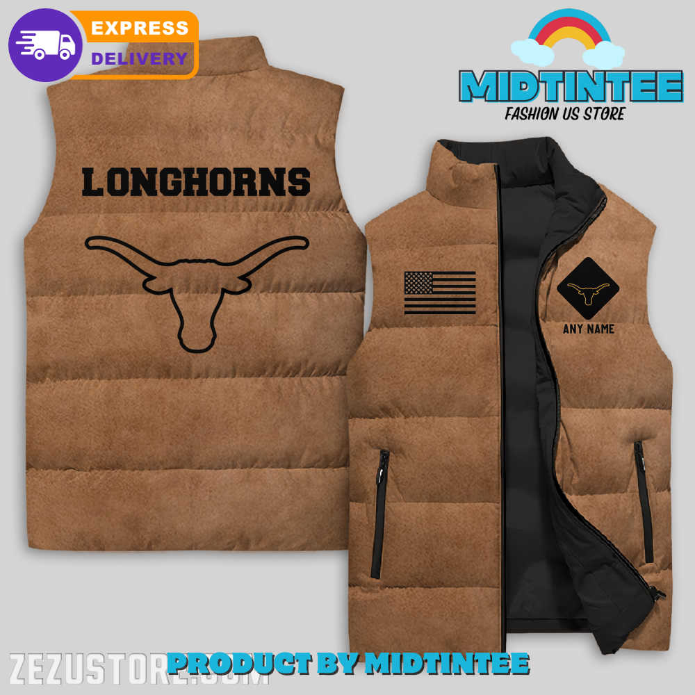 Texas Longhorns NCAA Sleeveless Jacket 1 N9bCZ