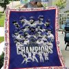 Texas Rangers Went And Took It 2023 World Series Champions Fleece Blanket Quilt2B1 4GF0m