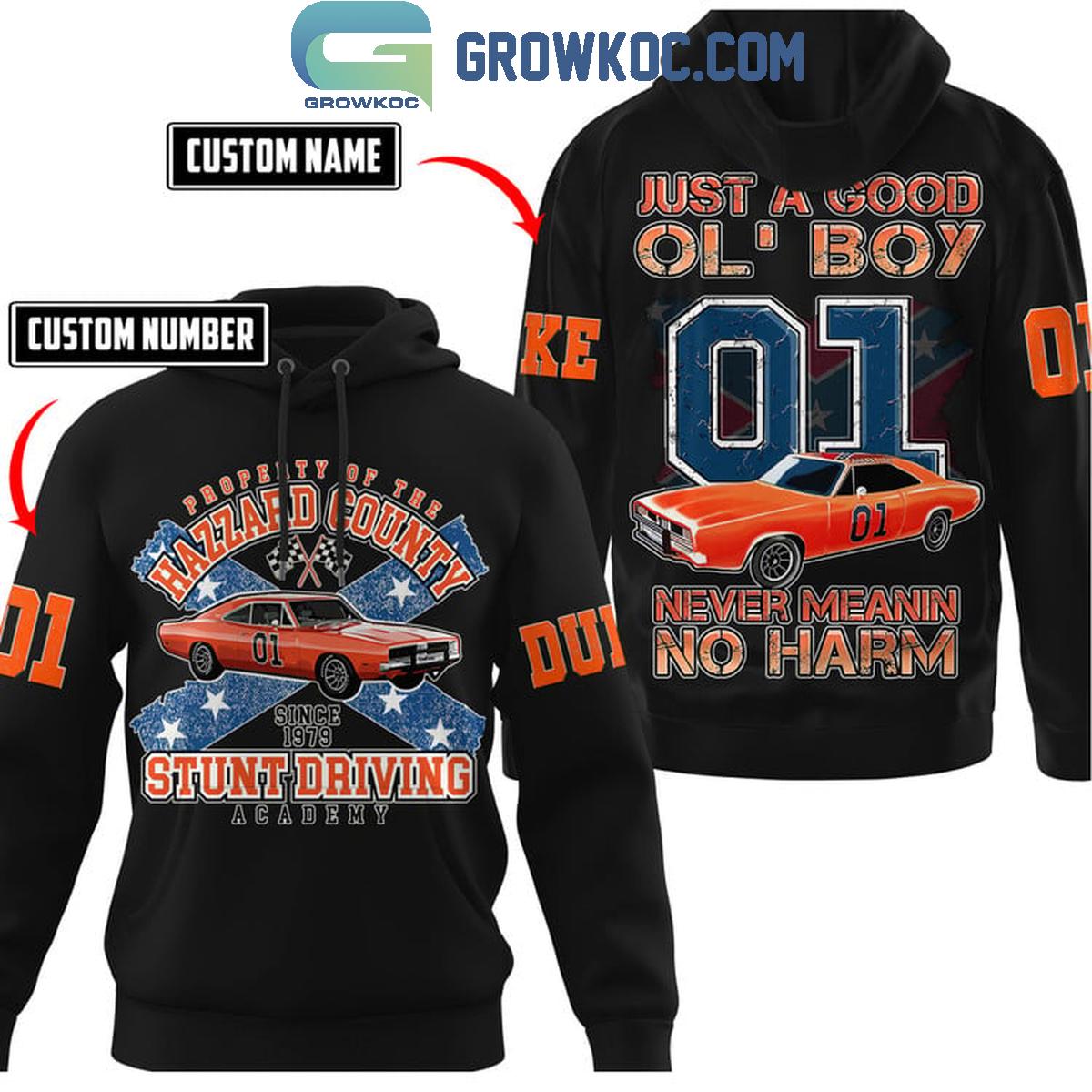 The Dukes of Hazzard Just A Good Ol Boy Never Mean No Harm Personalized Hoodie Shirts 1 1LkPG