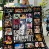 The Eras Tour Taylor Swift All Album Fleece Blanket Quilt2B1 LNOiN