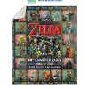 The Legend Of Zelda 38th Anniversary The Memories Fleece Blanket Quilt2B1 6uJmz