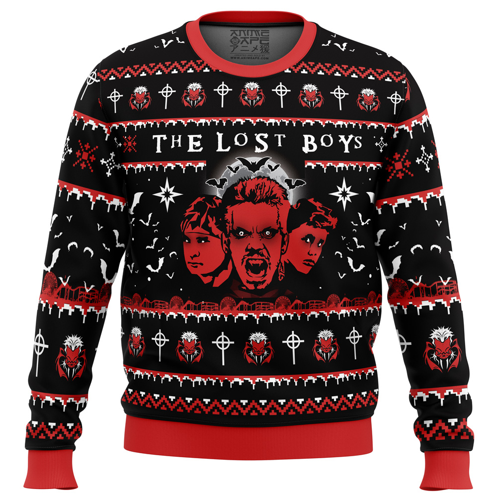 The Lost Boys The Lost Boys Ugly Christmas Sweater FRONT mockup