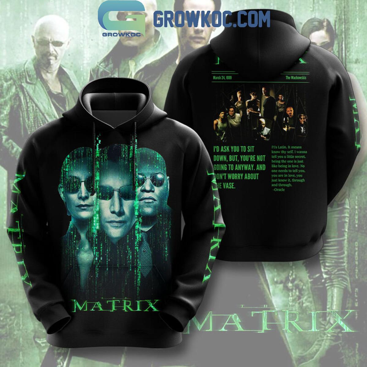 The Matrix Know Thy Self You Are In Love And You Know It Hoodie Shirts 1 D8NF4