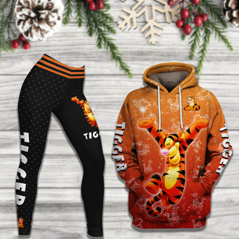 TiggerCartoonCharacterActivewearSet 2