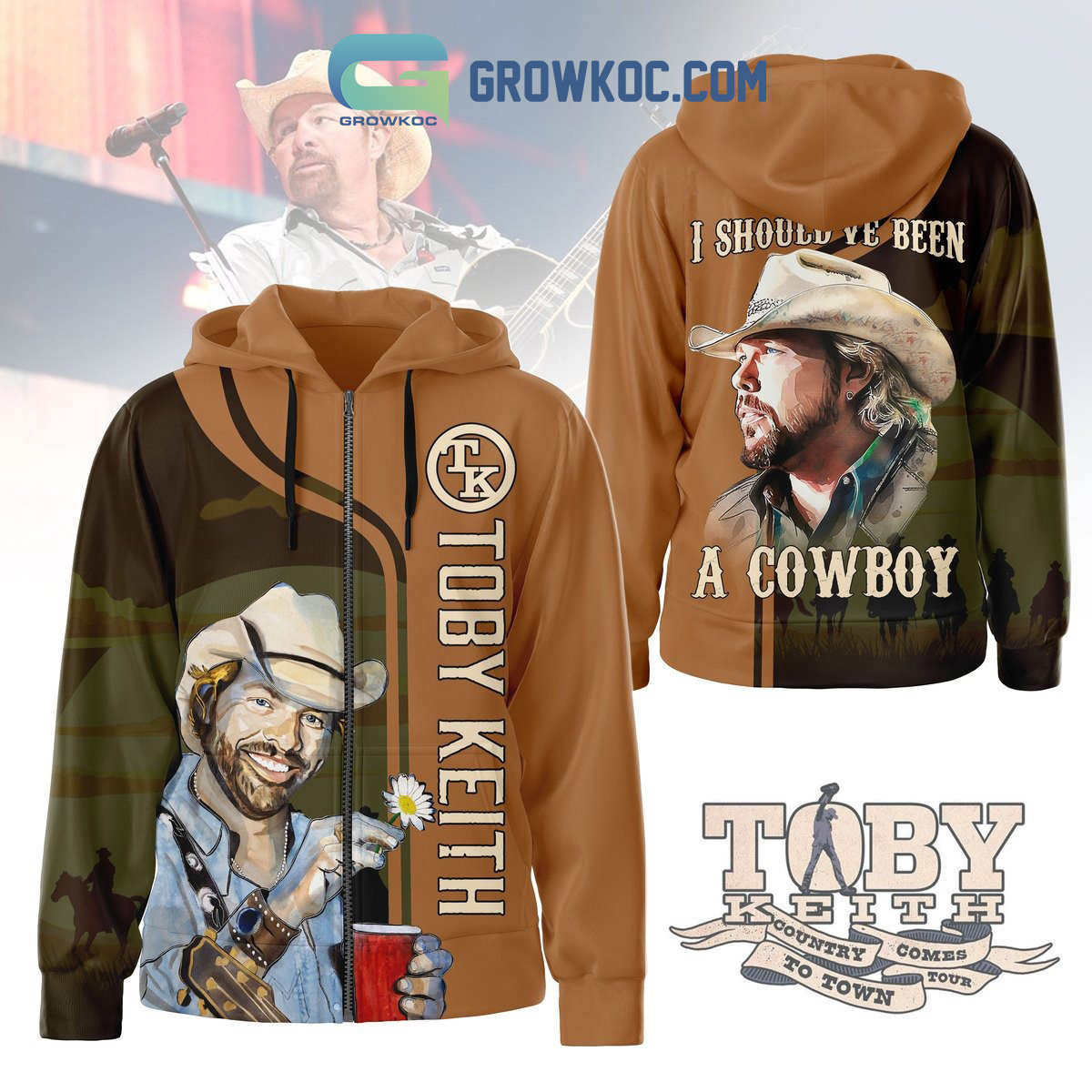 Toby Keith A Cowboy Country Come To Town Hoodie Shirts2B1 ttnOA