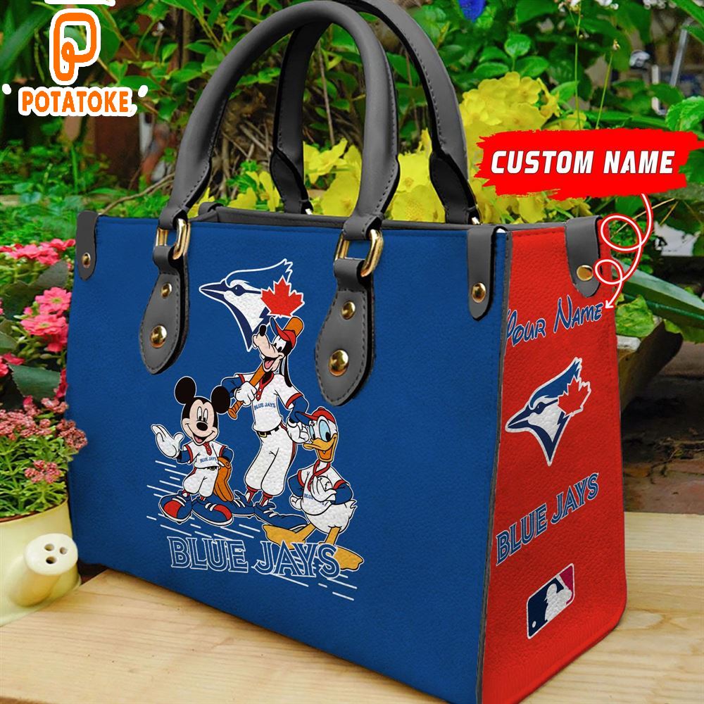 Toronto Blue Jays Disney Women Leather Hand Bag