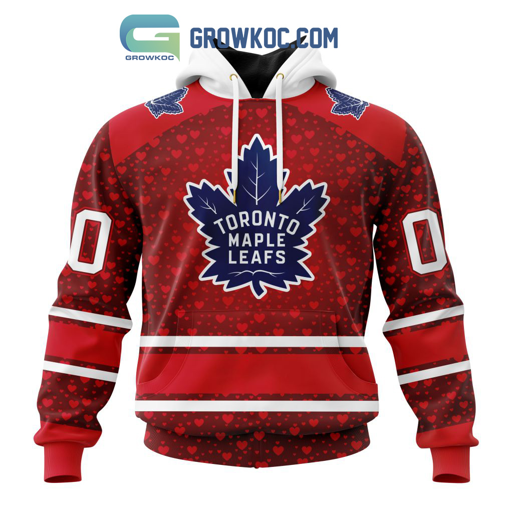 Toronto Maple Leafs Valentines Day Fan Hoodie Shirts2B1 oIG7X