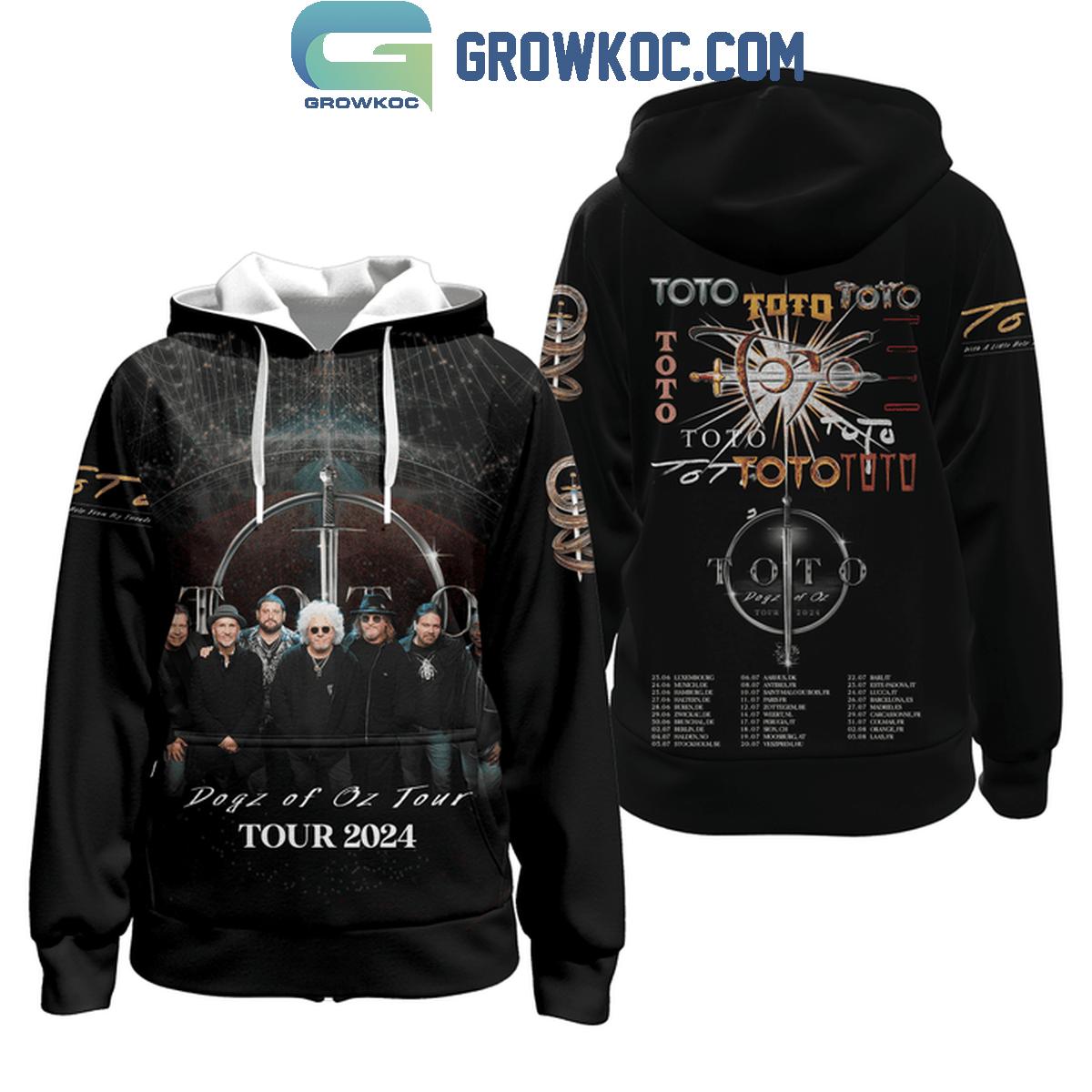 Toto Dogs Of Oz Tour 2024 Fan Hoodie Shirts 1 1jHze