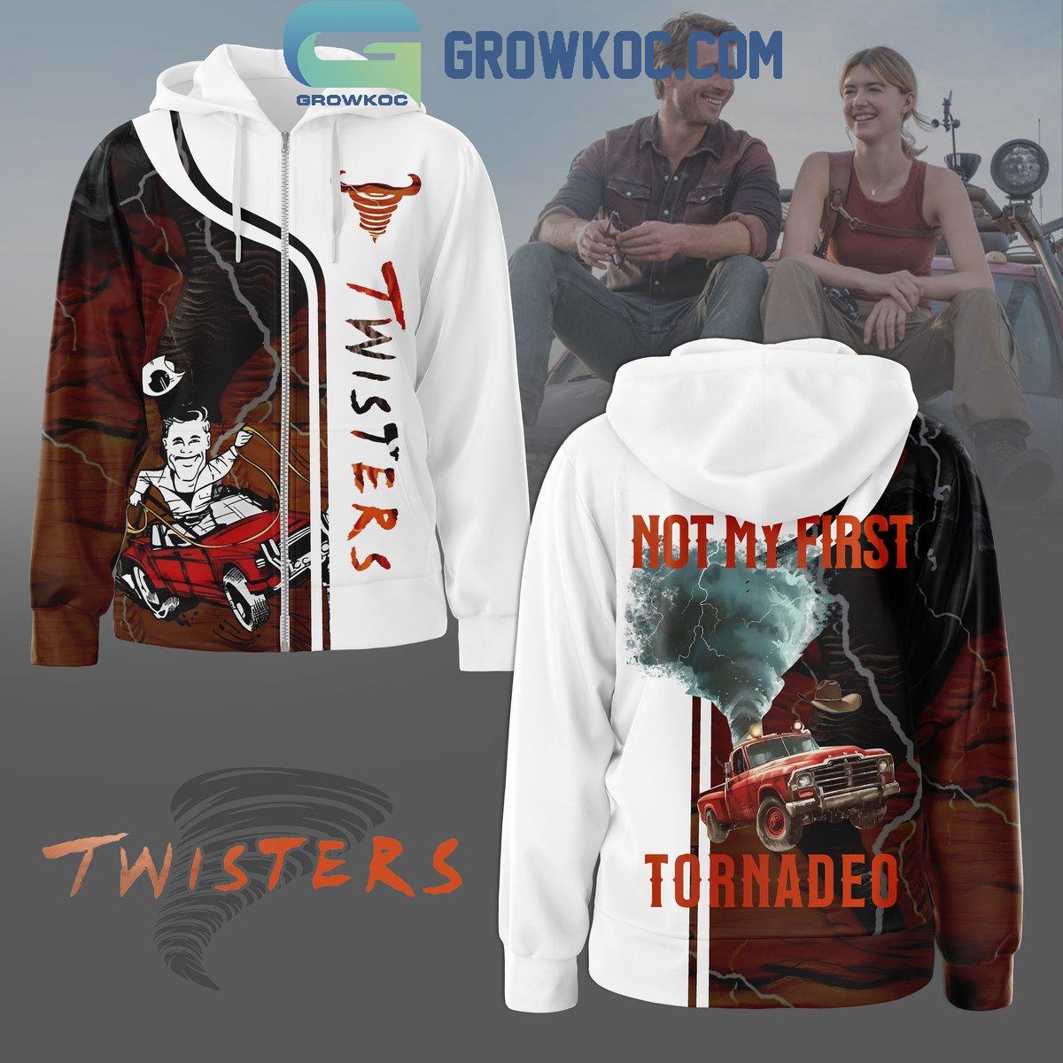 Twisters Not My First Tornadeo In 2024 Hoodie Shirts 1 YMAQG