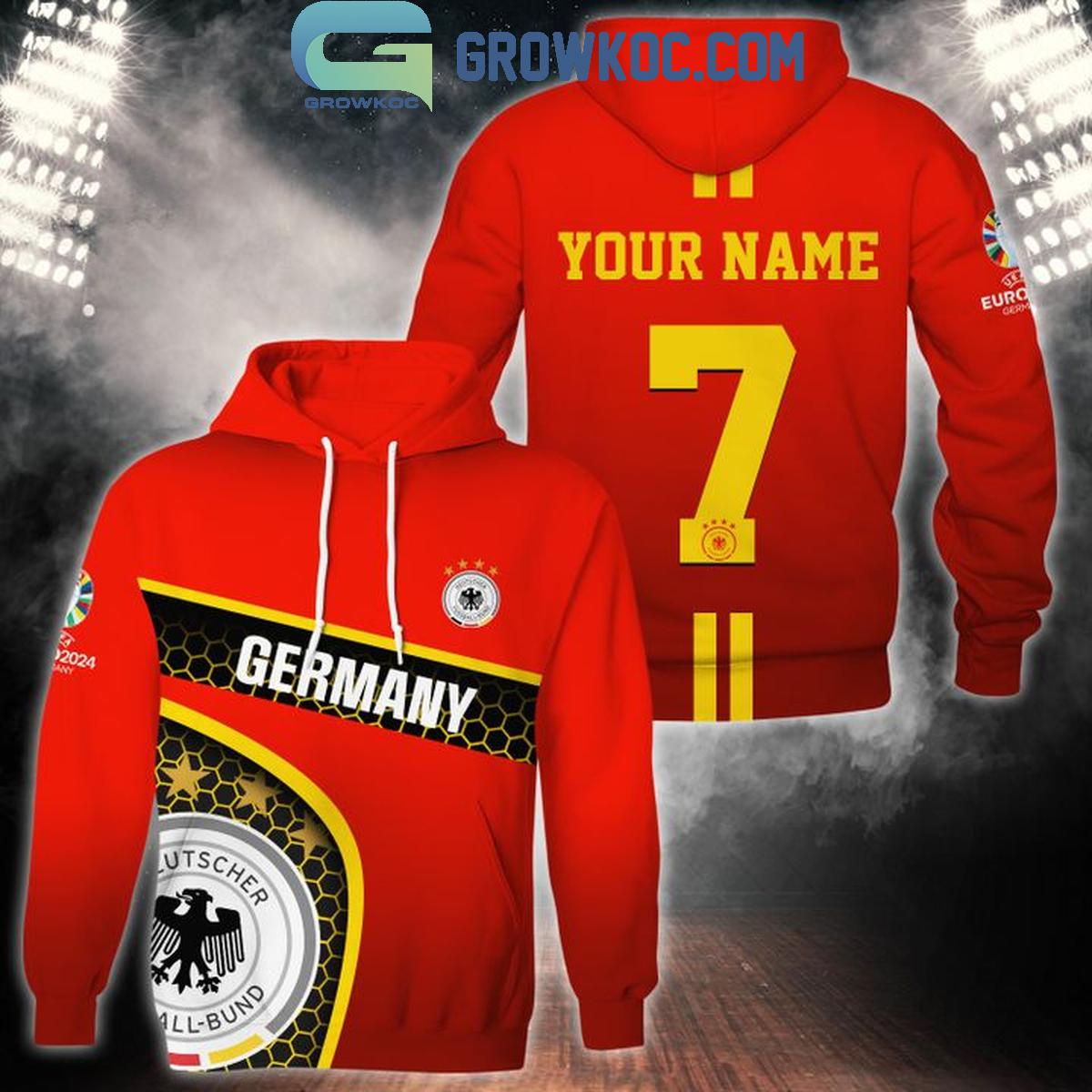 UEFA Euro 2024 Germany Football Team Fan Personalized Hoodie Shirts 1 tOS7i