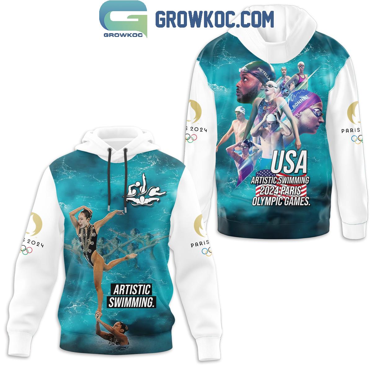 USA Artistic Swimming 2024 Paris Olympic Games Hoodie T Shirt 0 fpt3x