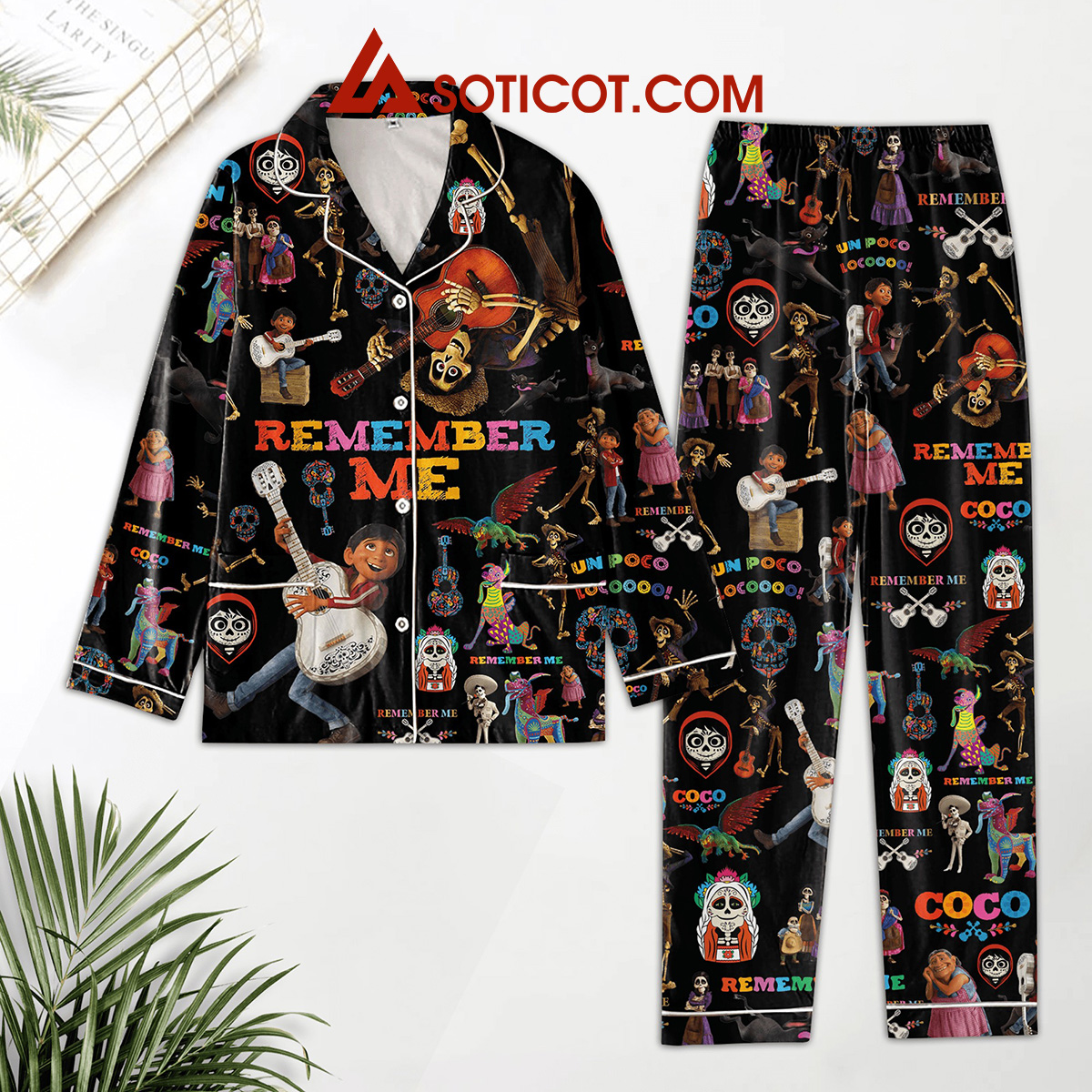 Un Poco Loco Remember Me Pajamas Set2B1 5N4wg