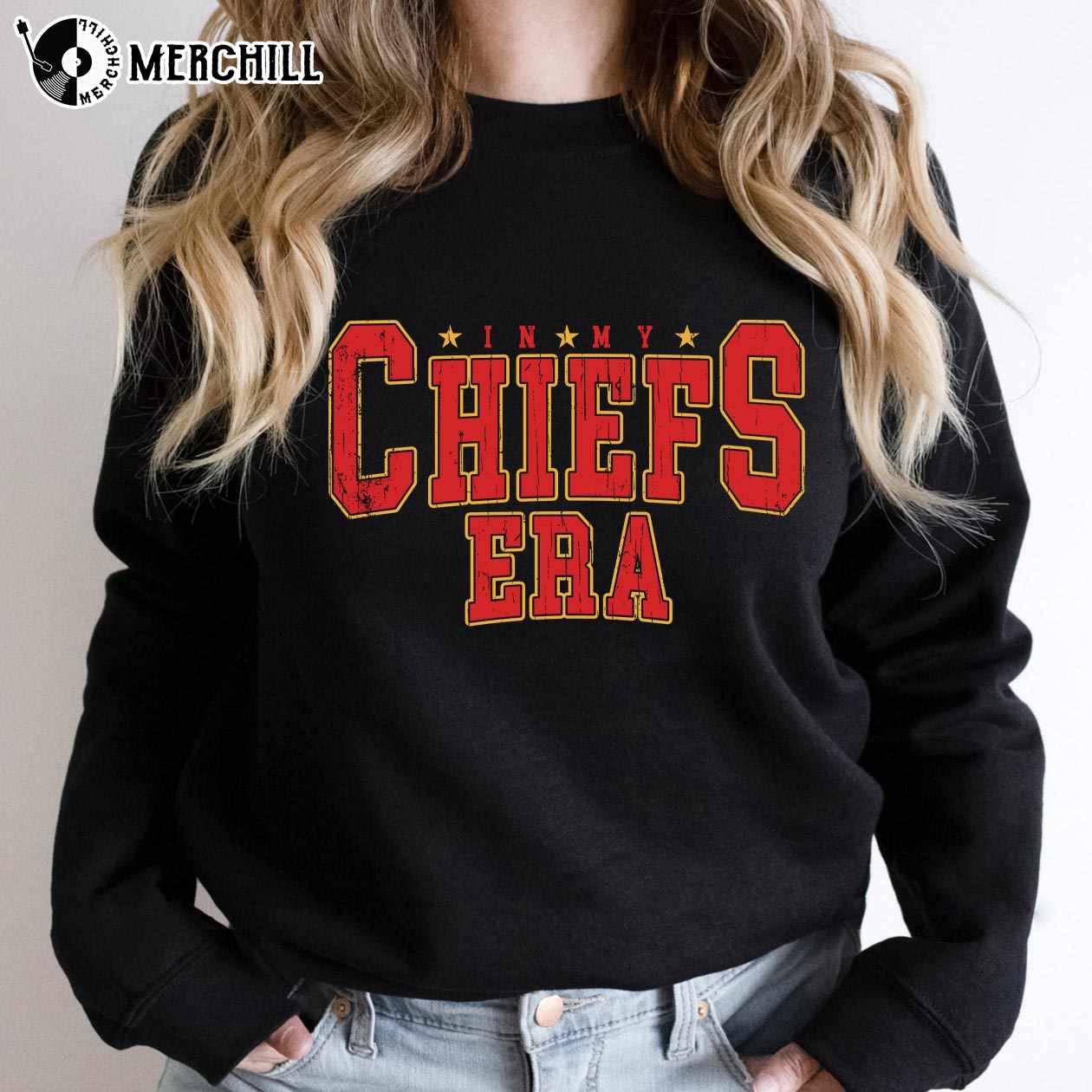 Vintage In My KC Chief Era Sweatshirt Kansas City Football 3