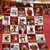 Washington Commanders Snoopy Peanuts For Christmas Fleece Blanket Quilt2B1 do5Ze