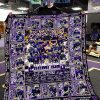 Washington Huskies 2024 Champions Fleece Blanket Quilt