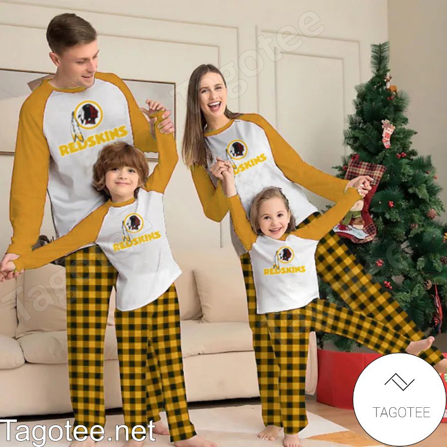 Washington Redskins NFL Buffalo Plaid Pajamas Set