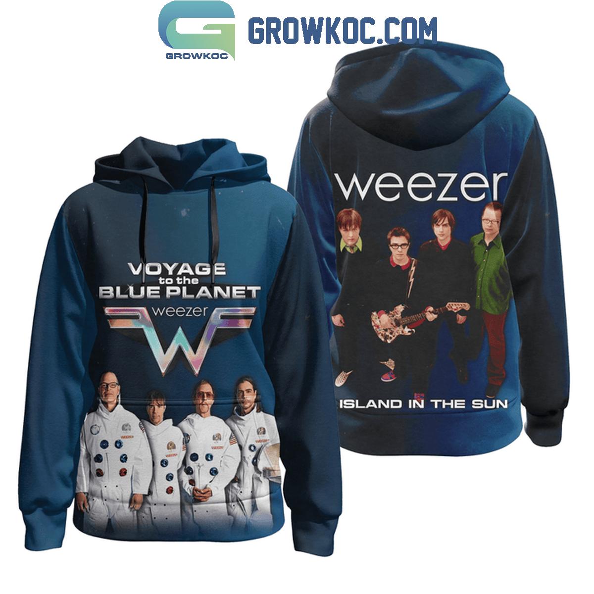 Weezer Island In The Sun Voyage To The Blue Planet Hoodie T Shirt 1 moe6N