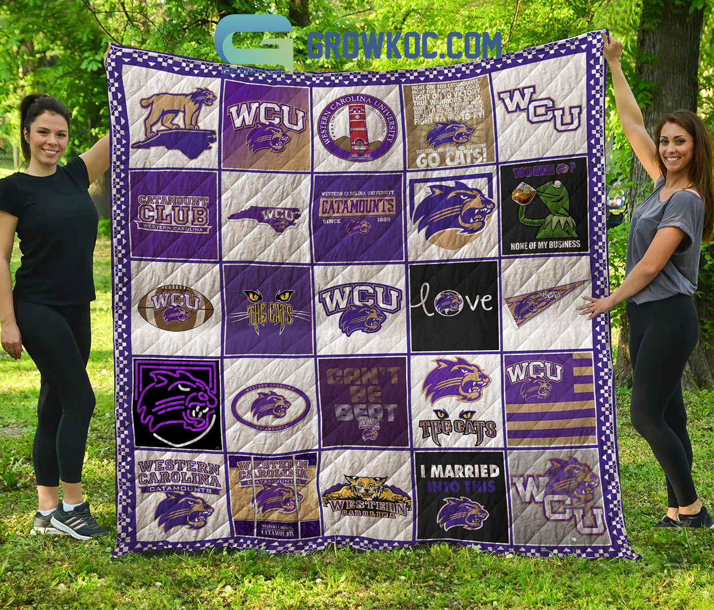 Western Carolina Catamounts football NCAA Collection Design Fleece Blanket Quilt2B1 shywQ