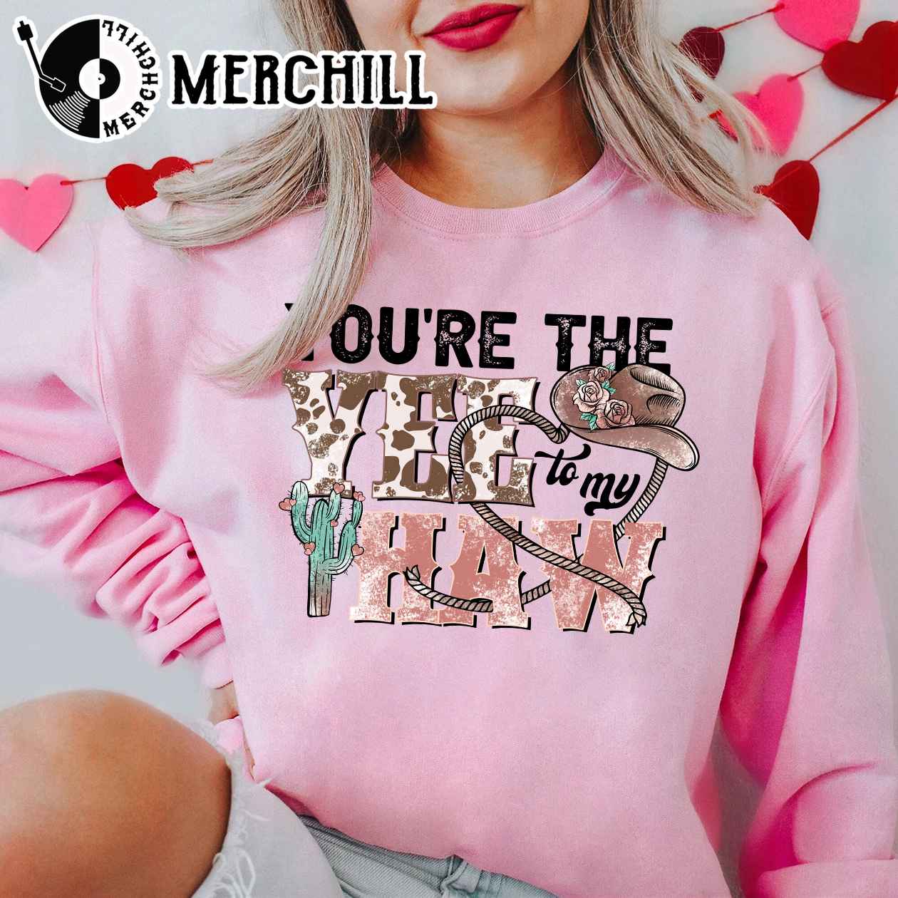 Western Cowboy Valentines Day Sweatshirt Valentines Day Gift 2