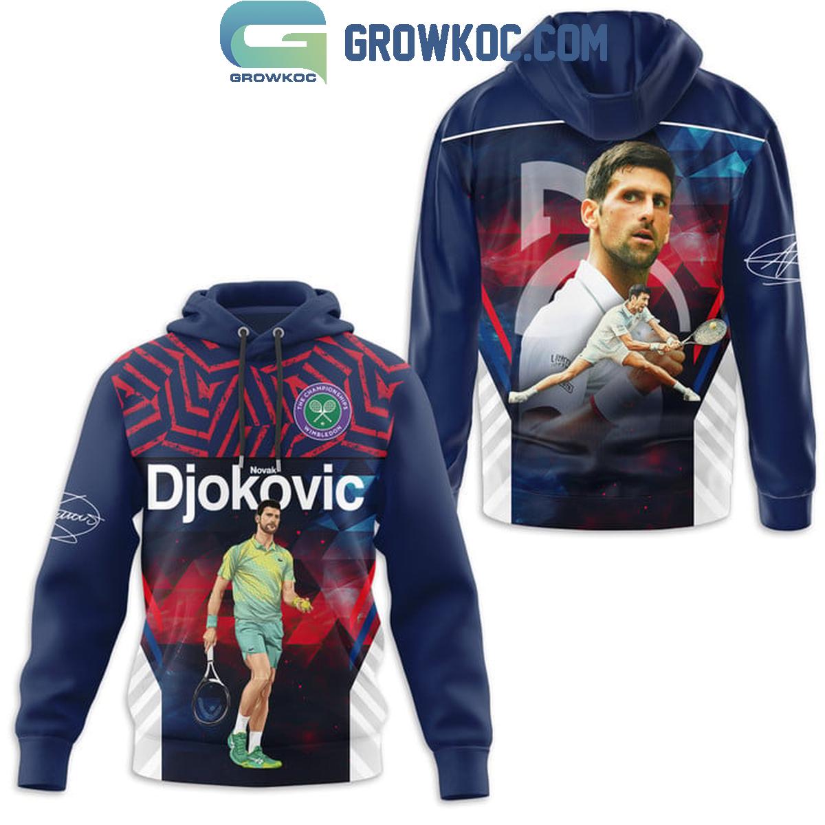 Wimbledon Tennis Championship Novak Djokovic Fan Hoodie Shirts 1 uzZRr