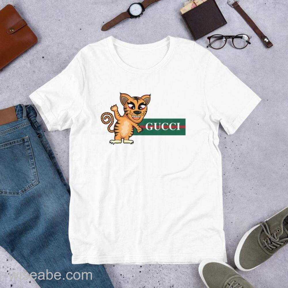 Wiseabe Baby Tiger T shirt Gucci Shirt Cheap 66fcb5cce20a2