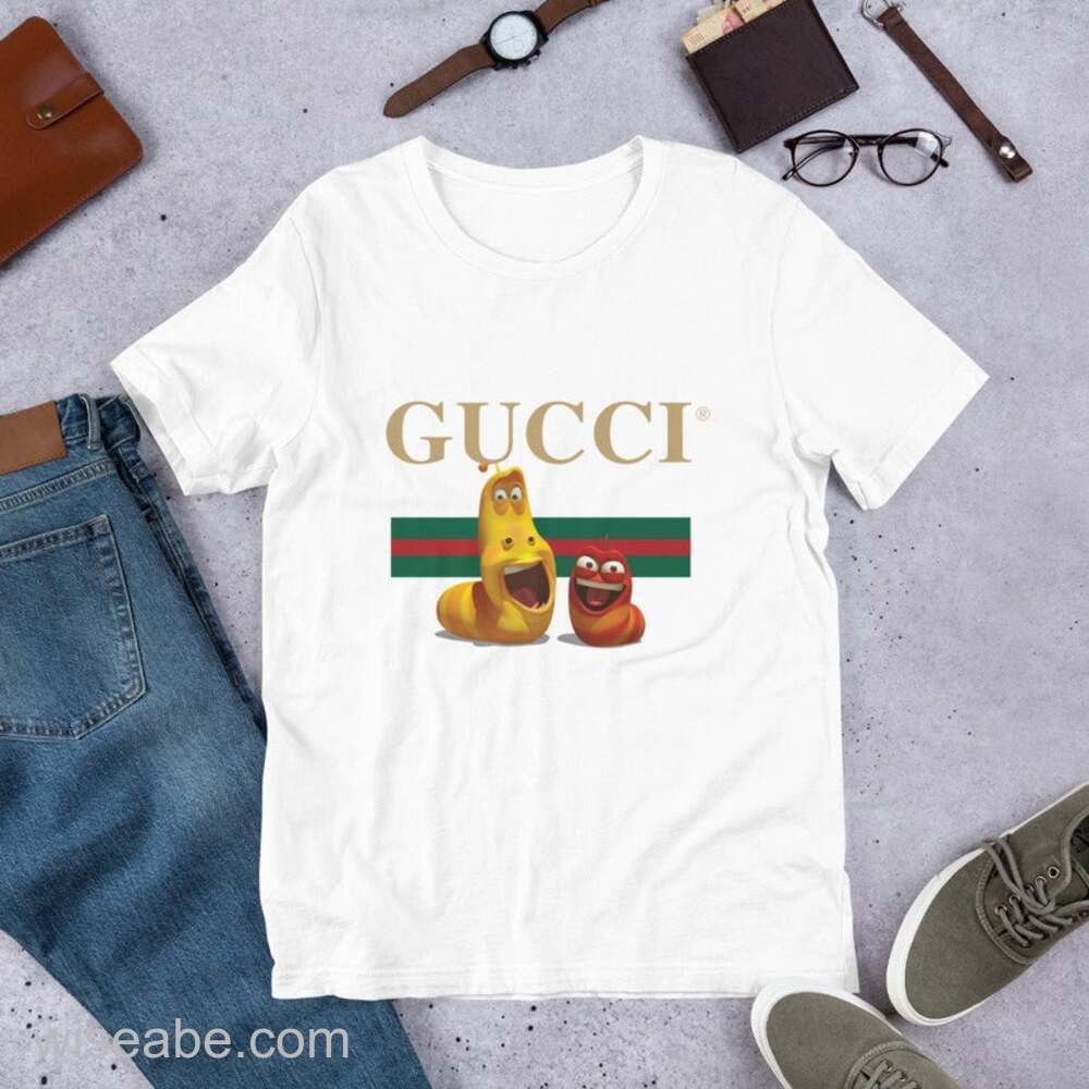 Wiseabe Gucci Larva T Shirt Gucci Shirt Cheap 66fd70f2a4217