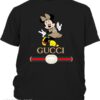 Wiseabe Gucci Minnie Mouse Black Shirt Fake Gucci Shirt 66f50aa4064c6