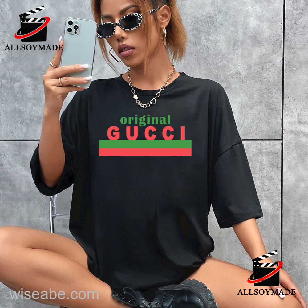 Wiseabe Original Gucci Tshirt Womens Cheap Gucci Tshirt Mens 66f035c26487b