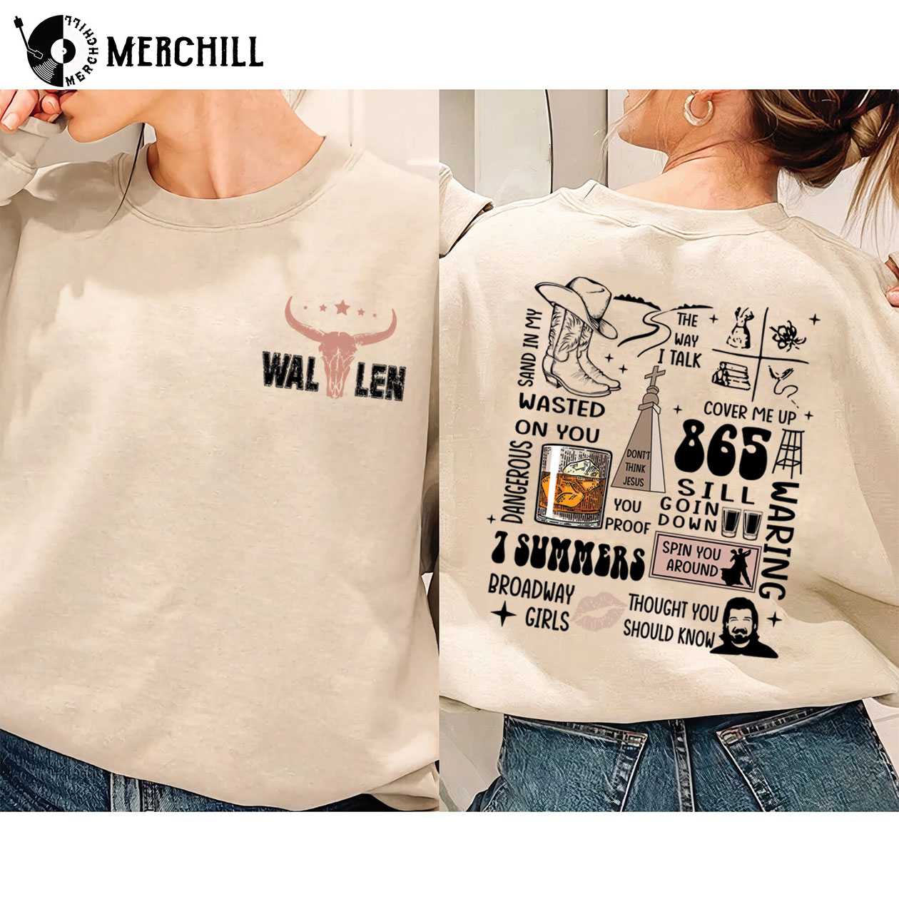 Women Morgan Wallen Sweatshirt Gifts for Country Music Lovers