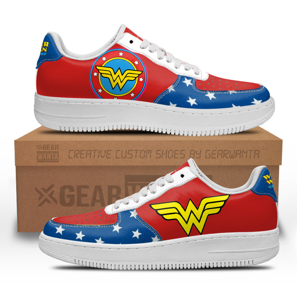 Wonder Women Super Hero Custom Air Sneakers QD22 1 GearWanta