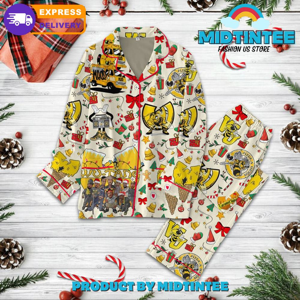 Wu Tang Clan Protect ya Neck Pajamas Set 1