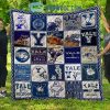 Yale Bulldogs football NCAA Collection Design Fleece Blanket Quilt2B1 g2IAu