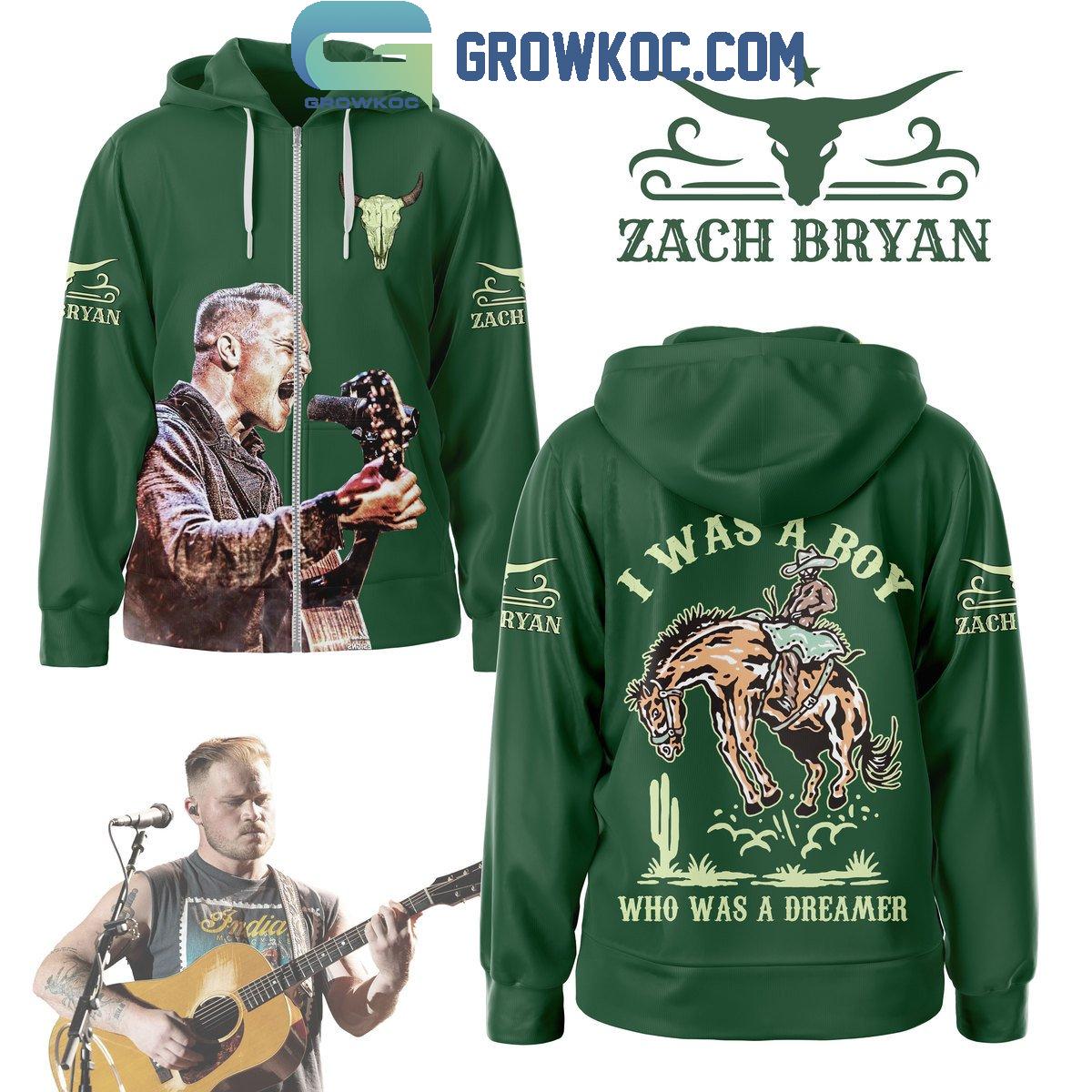 Zach Bryan I Was A Boy Who Was A Dreamer Hoodie Shirts 1 IQ2uq