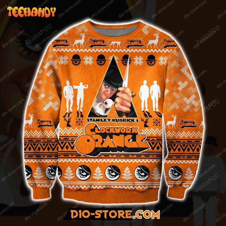 a clockwork orange 3d print ugly sweater ugly sweater christmas sweaters kr5hg